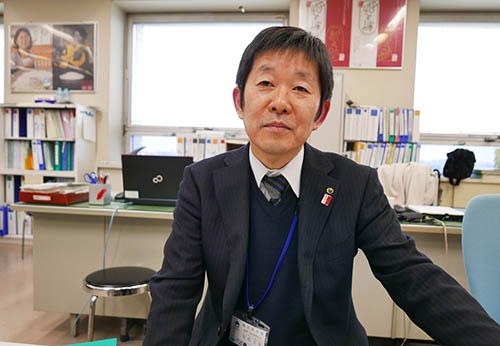 新潟県農林水産部 農産園芸課で稲作振興を担当する石田正雄参事。(写真:高山和良)
