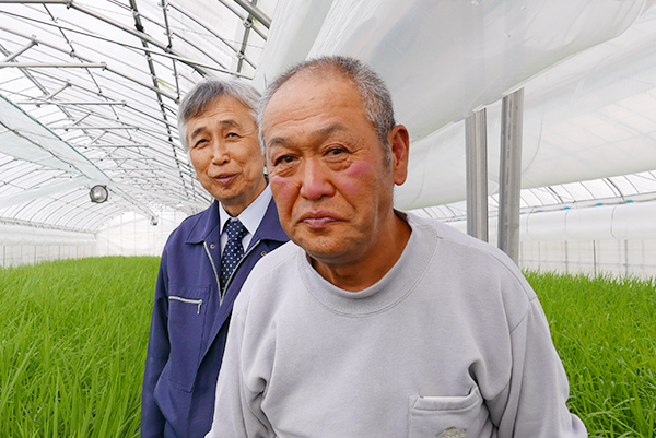 梅澤組合長と安藤さんの信頼関係は厚い（写真：谷生聡）