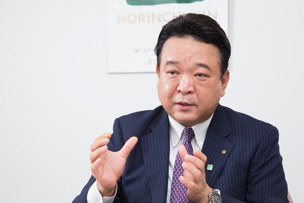 農林中央金庫 食農法人営業本部 執行役員 営業企画部長の中島隆博氏（写真：佐藤久）