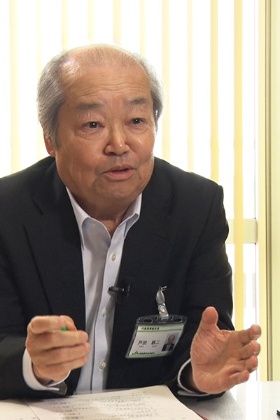 JA周桑の代表理事組合長 戸田耕二氏