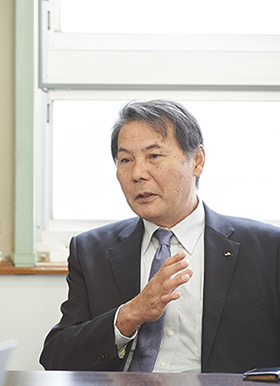 代表理事組合長の福田勝徳氏