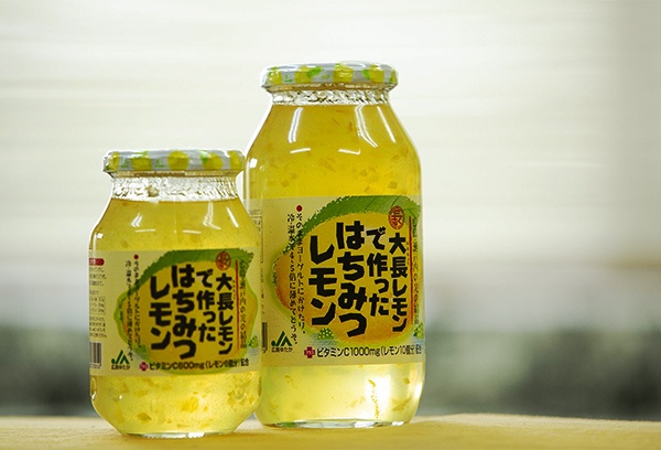 JA広島ゆたかが企業と共同で商品化したはちみつレモン。きっかけは企業からの提案だった