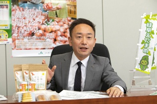 JAぎふ 営農部 営農企画課 代理 丹羽研二氏