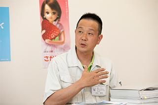 生産者への丁寧な説明が何より大事だと語る飯田隆幸氏