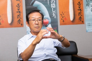 JAゆうき青森 代表理事専務 営農経済担当兼務 乙部 輝雄 氏