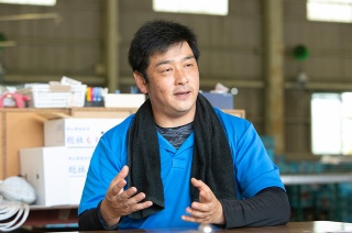 総社もも生産組合 組合長 秋山 陽太郎 氏