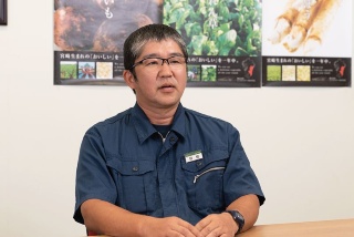株式会社ジェイエイフーズみやざき 業務部長 岩切一紀 氏