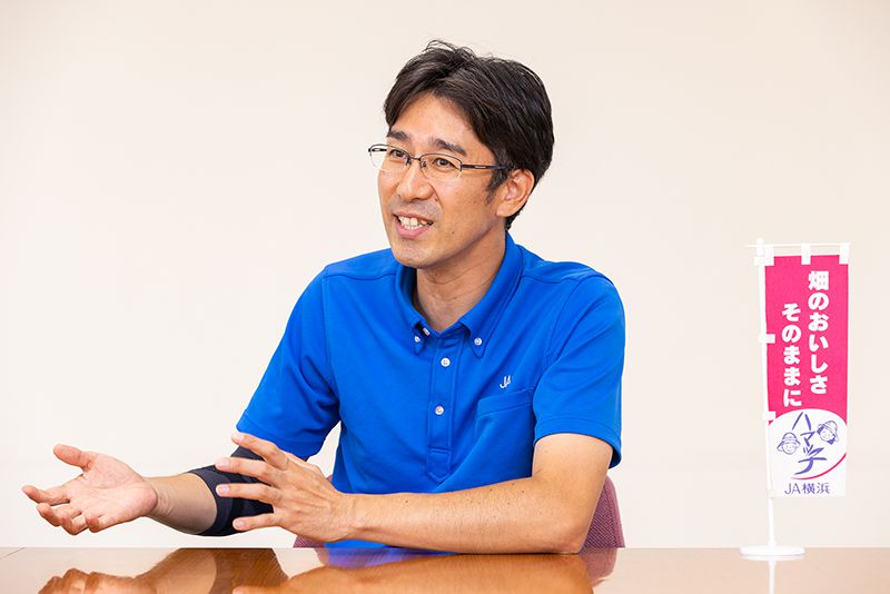 JA横浜 販売部 販売課 岡隆二 氏
