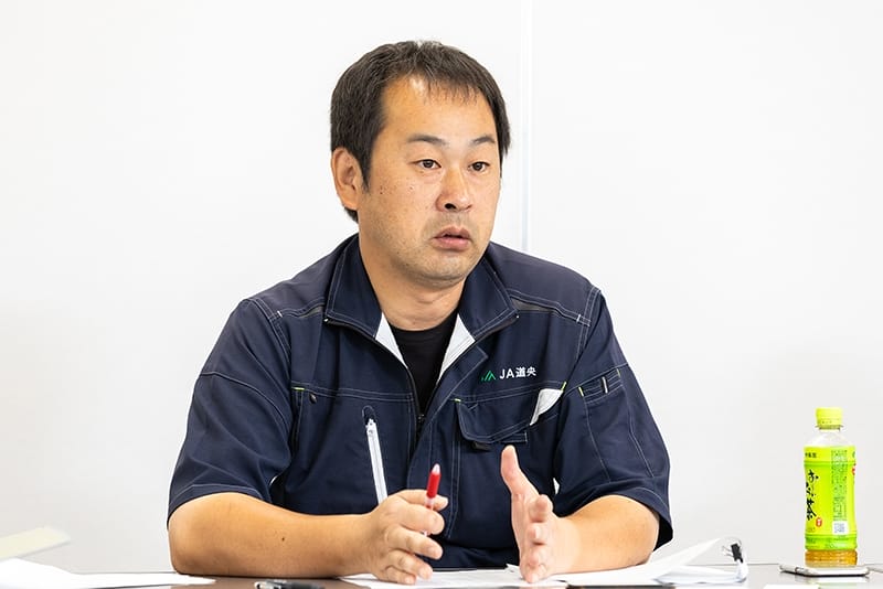 JA道央 千歳営農センター 青果園芸課 青果園芸係 係長 草野正揮 氏