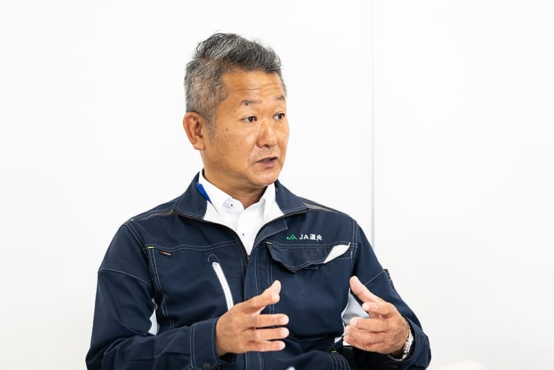 JA道央 千歳営農センター 青果園芸課 課長 岩名光二郎 氏