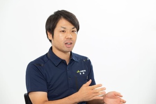 JA掛川市 営農経済部 営農課 副主査 𠮷政諒 氏
