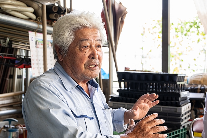 農事組合法人 矢神毎戸営農組合 代表理事 髙月周次郎 氏