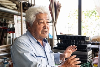 農事組合法人 矢神毎戸営農組合 代表理事 髙月周次郎 氏