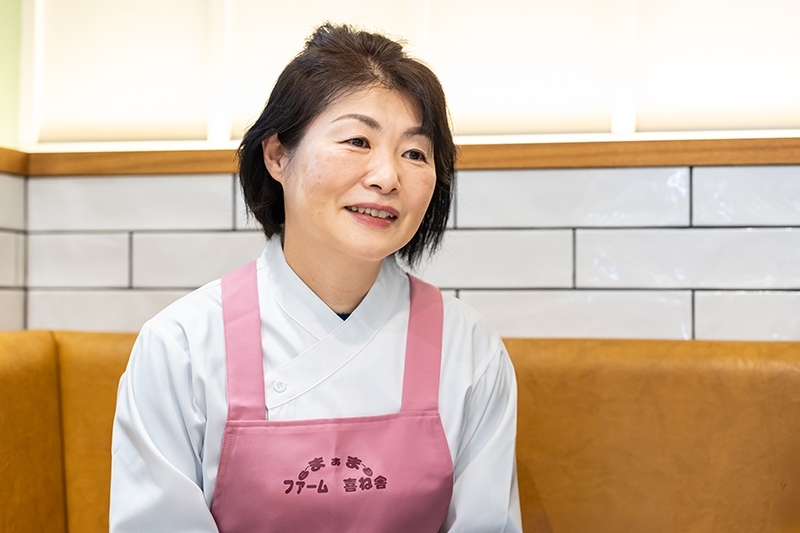 企業組合ファームまぁま喜ね舎 代表理事 松田三代 氏