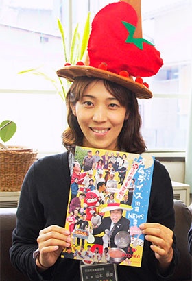 オムライス街道プロジェクトの実務を手がける、日高村役場 産業環境課 主幹の山本奈央さん(写真:日高村役場)