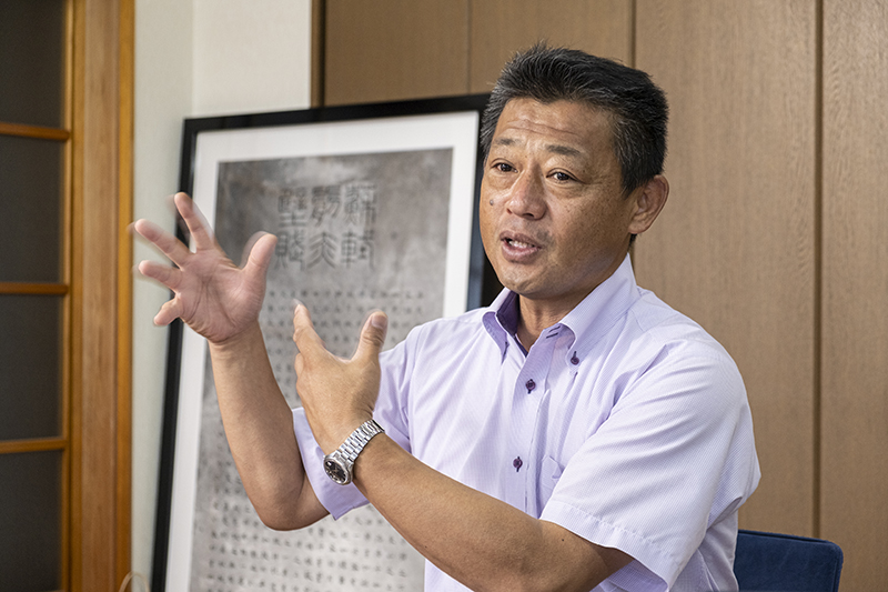 障がい者を採用したことで、職場の雰囲気がよくなり、作業効率もアップしたという（写真：廣瀬貴礼）