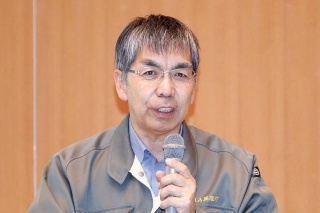 JA鹿追町の今田伸二審議役(写真:箕浦伸雄)