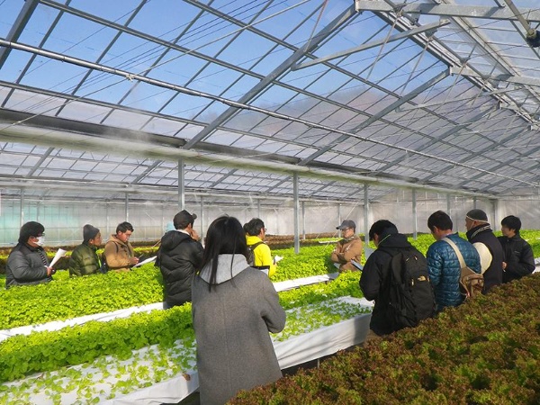 埼玉農業経営塾が2018年度に実施した先進事例視察研修(提供:埼玉県)
