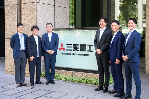 左から三菱重工 島田氏、吉村氏、木村氏、グロービス 長島氏、山口氏、畠田氏