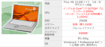 レッツノート15周年記念モデル プレミアムエディション