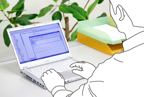 大量のメールを効率よくさばくには快適なキーボードは欠かせない。