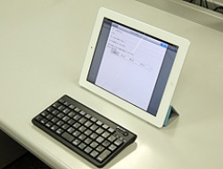iPadに対応したBluetoothキーボードは選択肢も豊富。