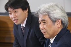坂田氏(右)/廣氏(左)