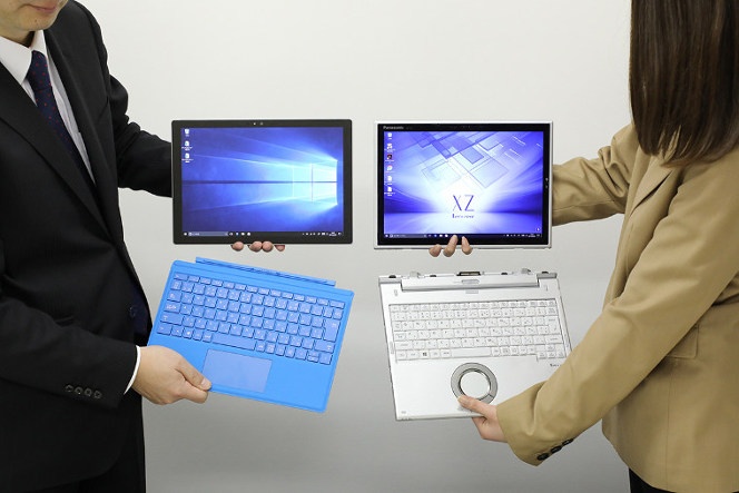 レッツノートXZ6 vs Surface Pro 4 “5番勝負”