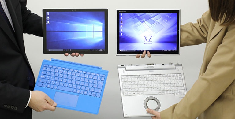 レッツノートXZ6 vs Surface Pro 4 “5番勝負”