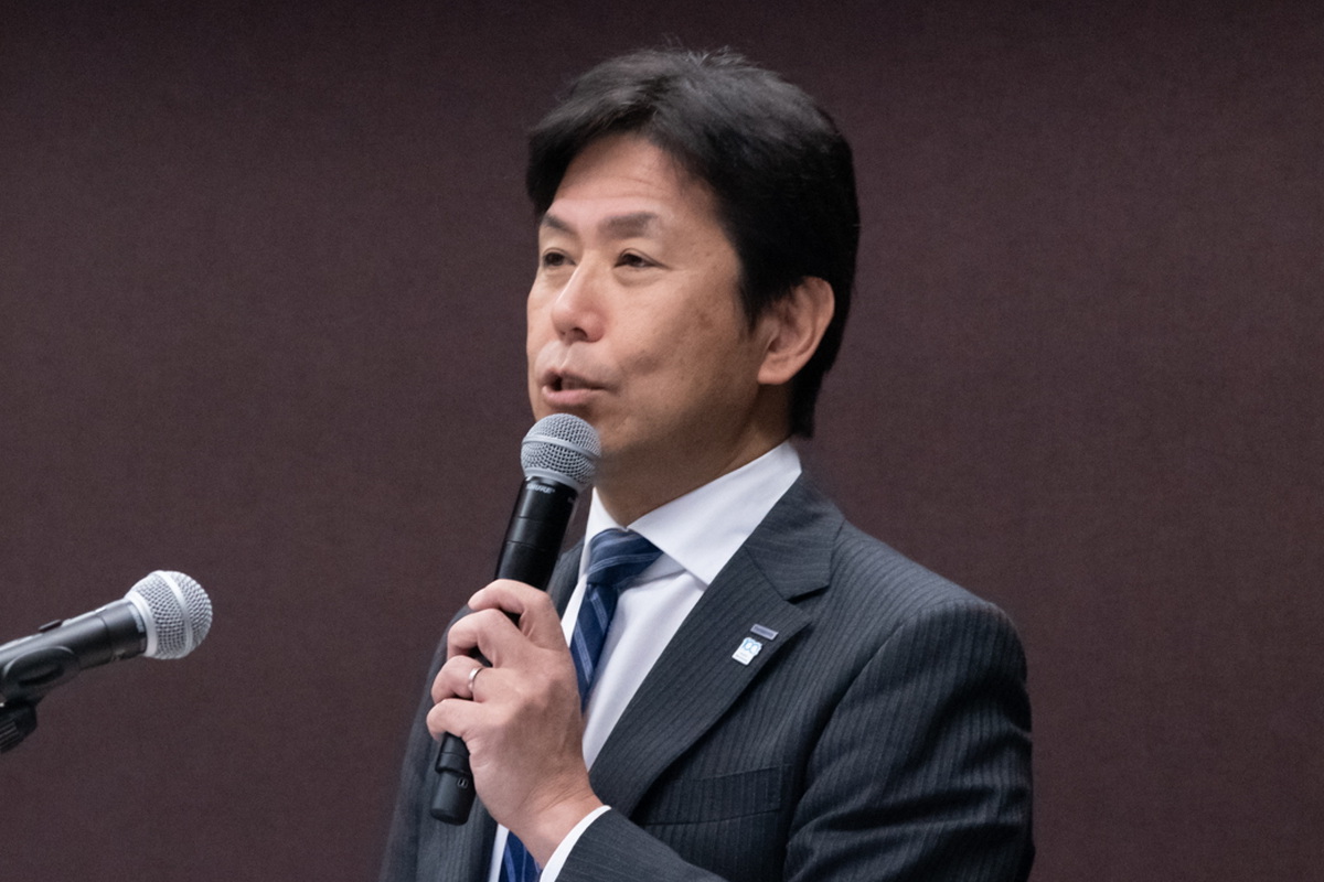 パナソニック株式会社　コネクティッドソリューションズ社<br>モバイルソリューションズ事業部 営業企画部 部長<br>西谷裕之氏
