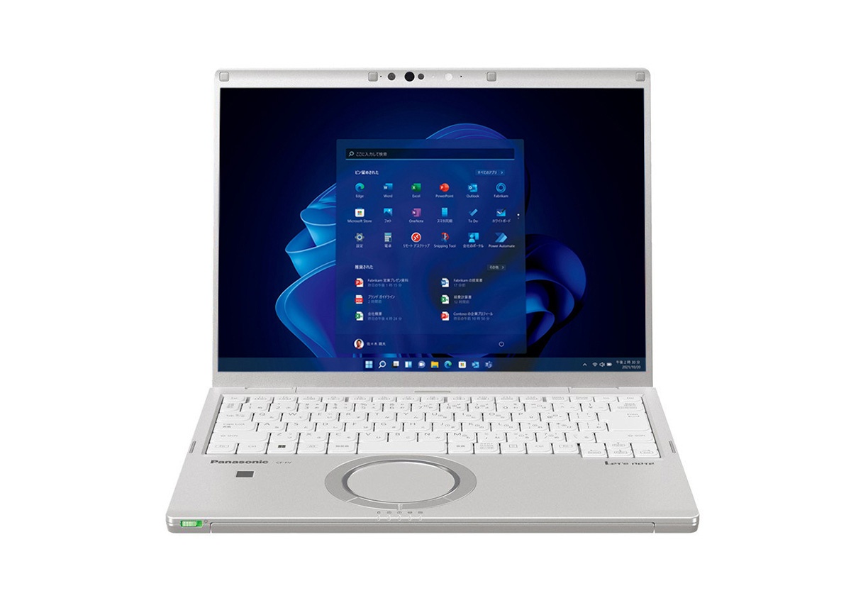 快適なハイブリッドワークを実現する14型大画面でもコンパクトな「レッツノートFV3」
