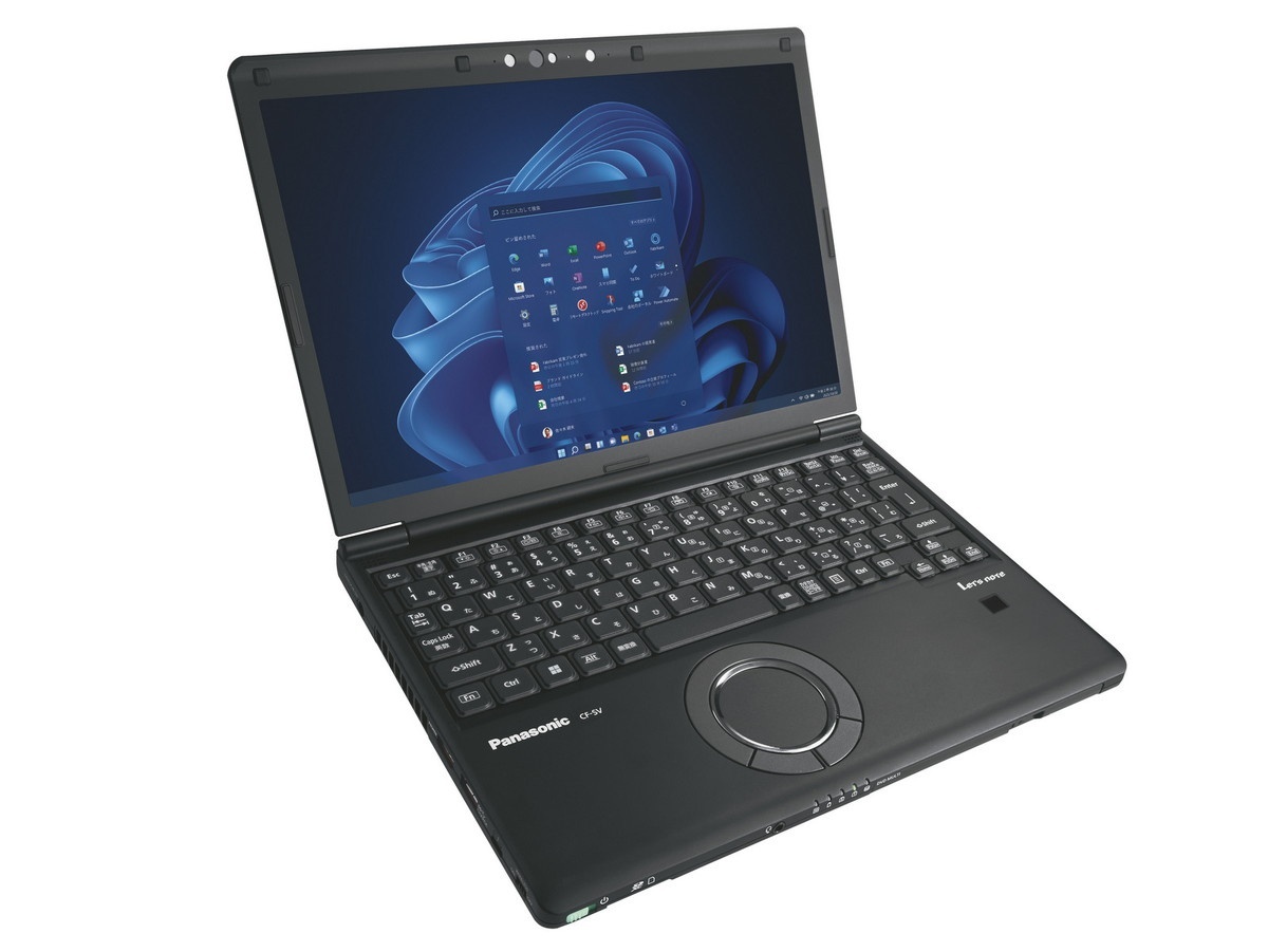 コンパクト設計で手軽に持ち運べる12.1型「レッツノートSV」