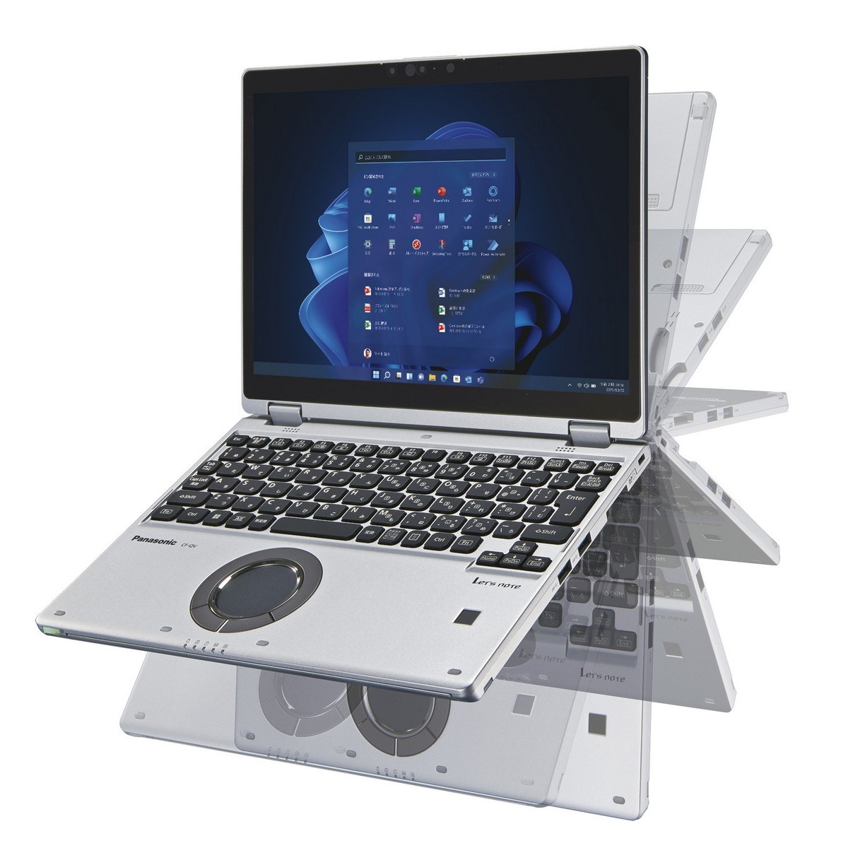 コンパクトな2in1で効率よく仕事ができる12型「レッツノートQV」