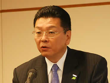 パナソニック株式会社　AVCネットワークス社　副社長　伊藤好生氏。「CF-H1にはタフブックで培ったノウハウを投入した」