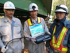タフブックCF-31で施工情報を処理し 土木工事の生産性向上を実現