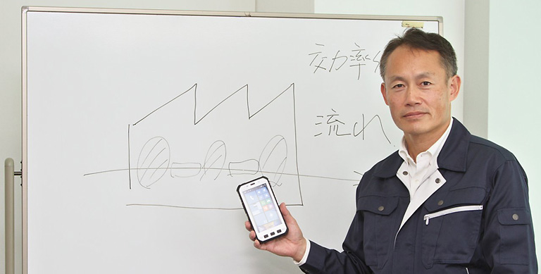 生産性向上に向けたプロセス改革とタフパッド活用