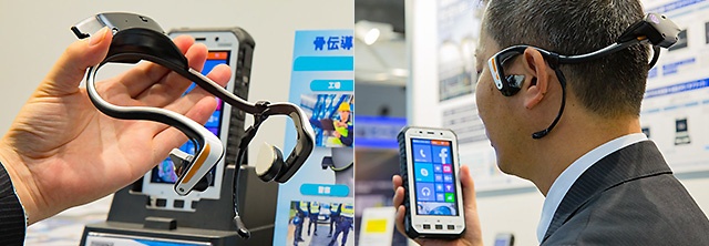 骨伝導ヘッドホン