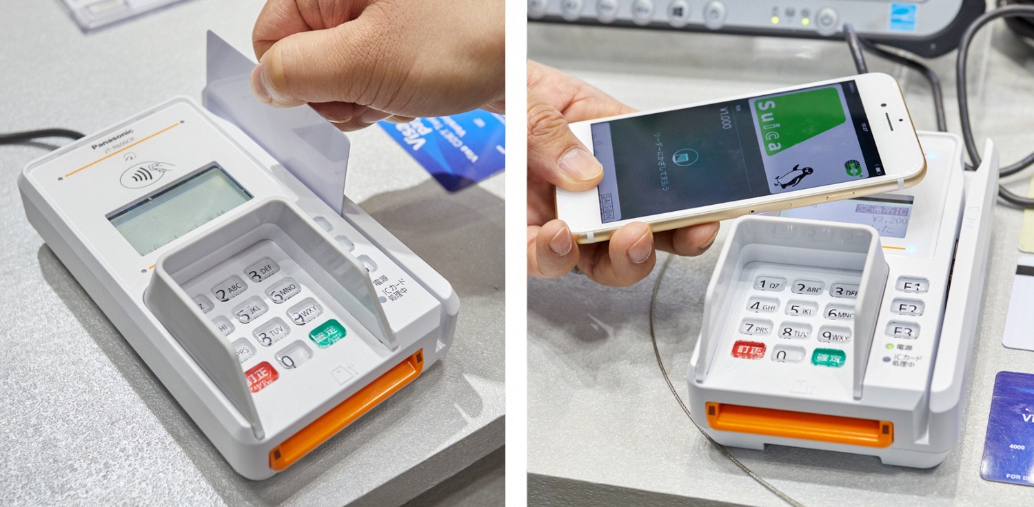 「JT-R600CRシリーズ」は、磁気ストライプ、接触IC、非接触IC、国内電子マネー、Apple Payなど、さまざまな支払い手段に1台で対応。リーダー/ライター機能を一体化したコンパクトモデルなので、レジ周りの省スペース化にも貢献する。